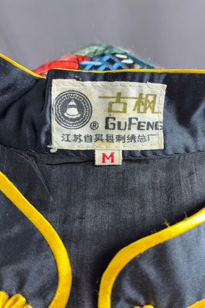 Vintage Embroidered Chinese Court Robe-ThisBlueBird