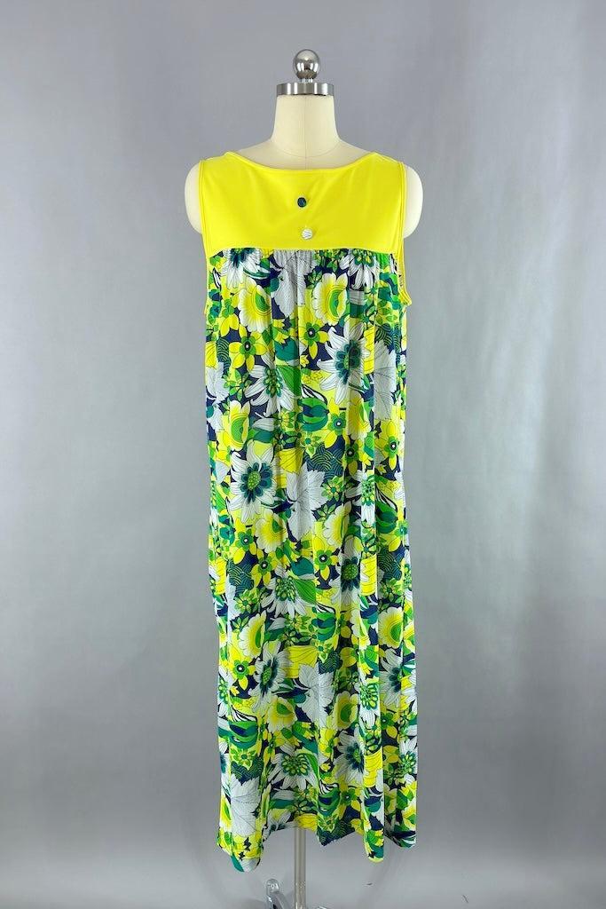 Vintage Floral Nightgown-ThisBlueBird