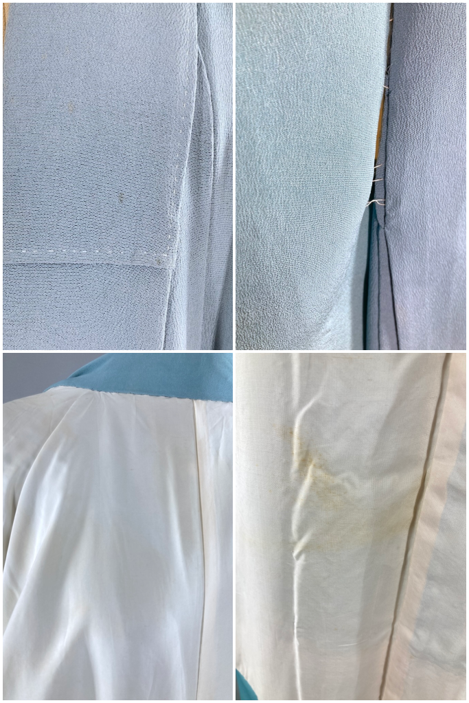 Vintage Golden River Boats Silk Kimono-ThisBlueBird