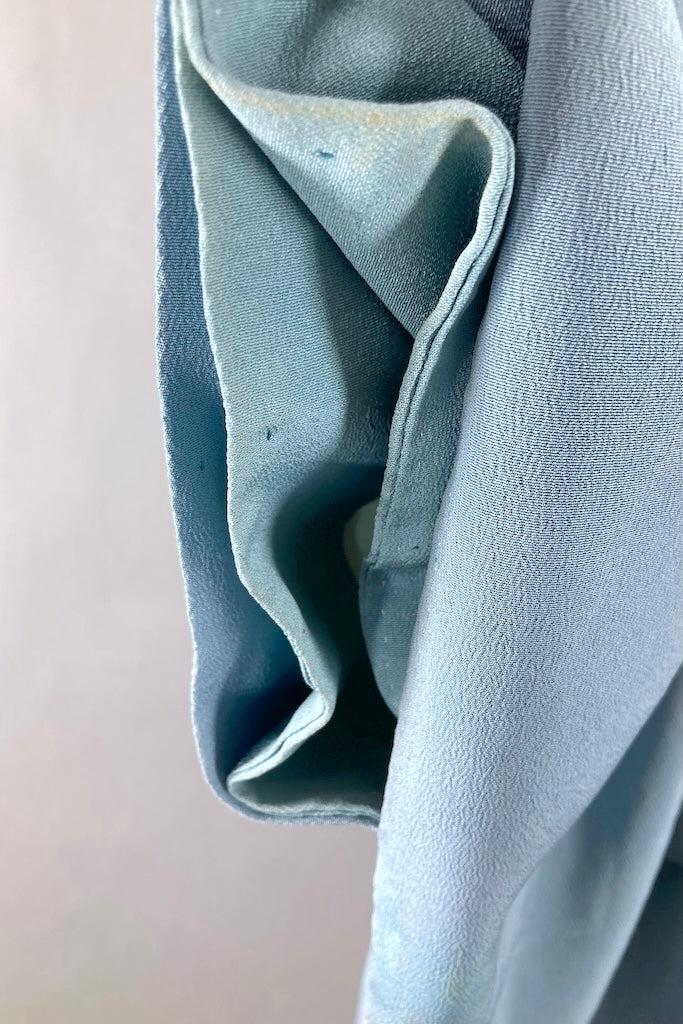 Vintage Golden River Boats Silk Kimono-ThisBlueBird