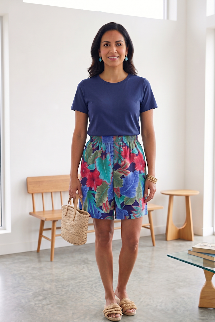 Vintage Hilo Hattie Hawaiian Shorts-ThisBlueBird