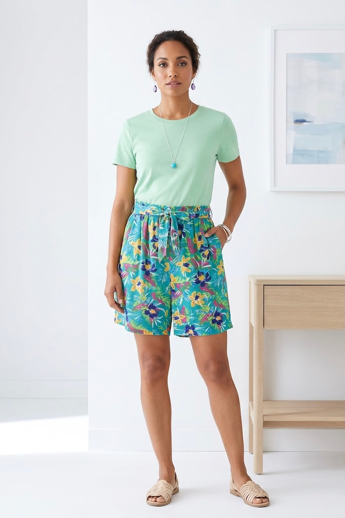 Vintage Jantzen Hawaiian Print Shorts-ThisBlueBird
