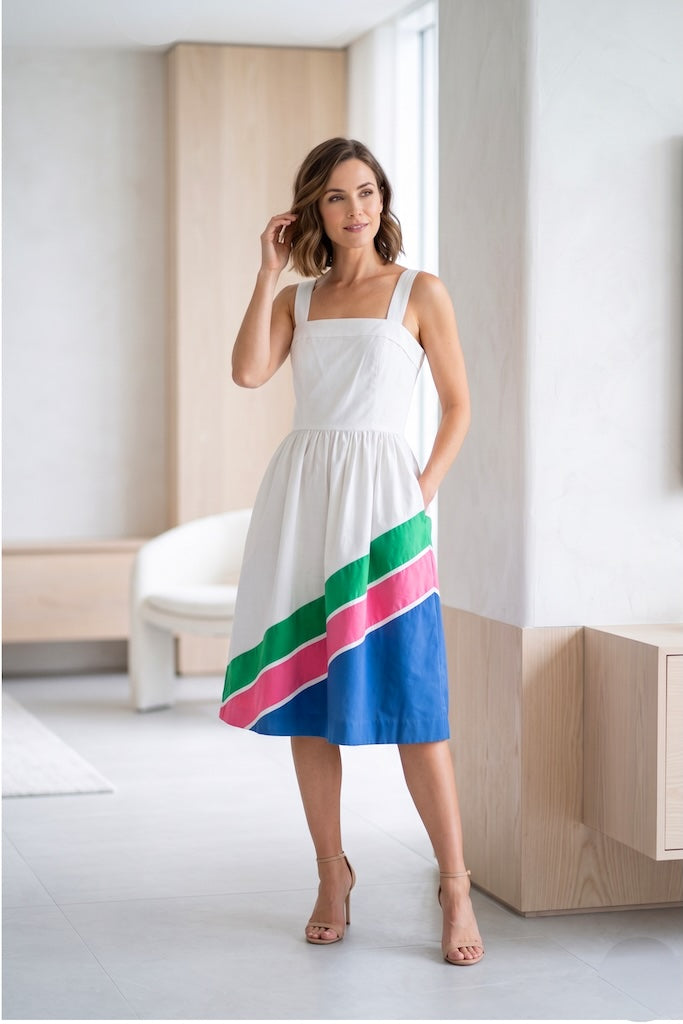 Vintage Lanz Preppy Sundress-ThisBlueBird
