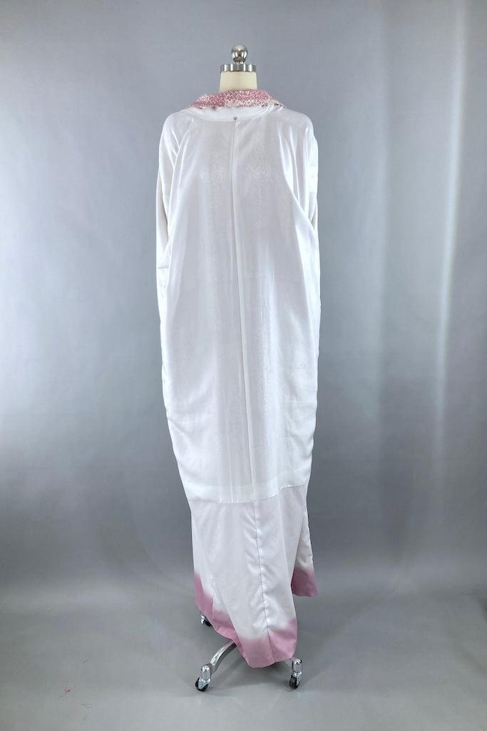 Vintage Lavender Silk Kimono Robe-ThisBlueBird