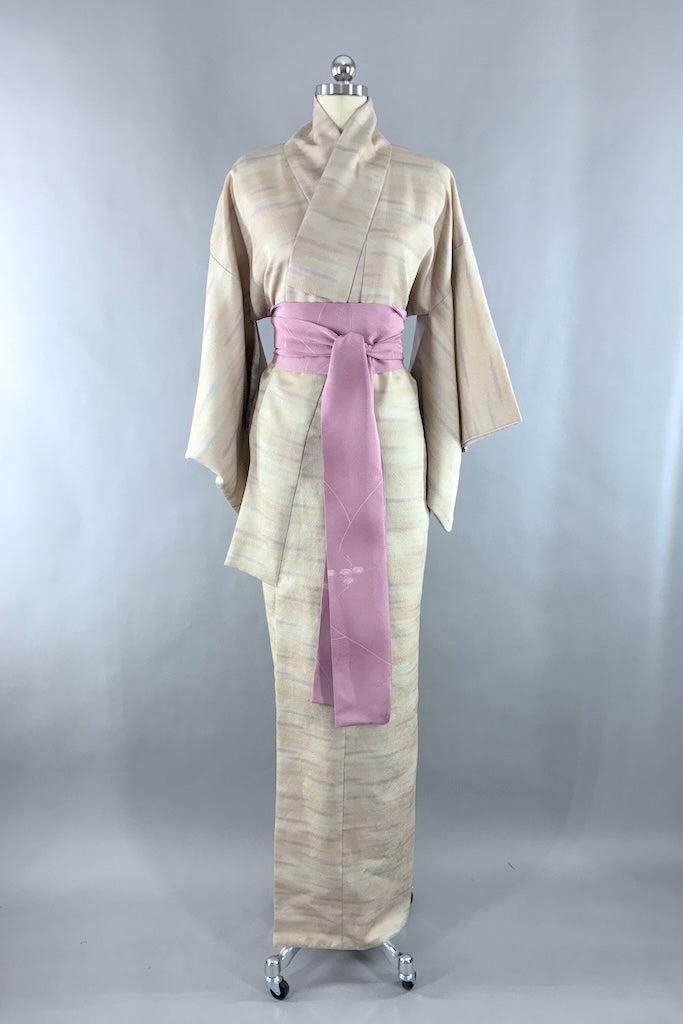 Vintage Ombre Watercolor Kimono-ThisBlueBird