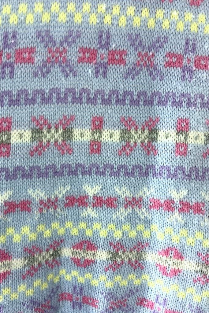 Vintage Pastel Fair Isle Sweater-ThisBlueBird