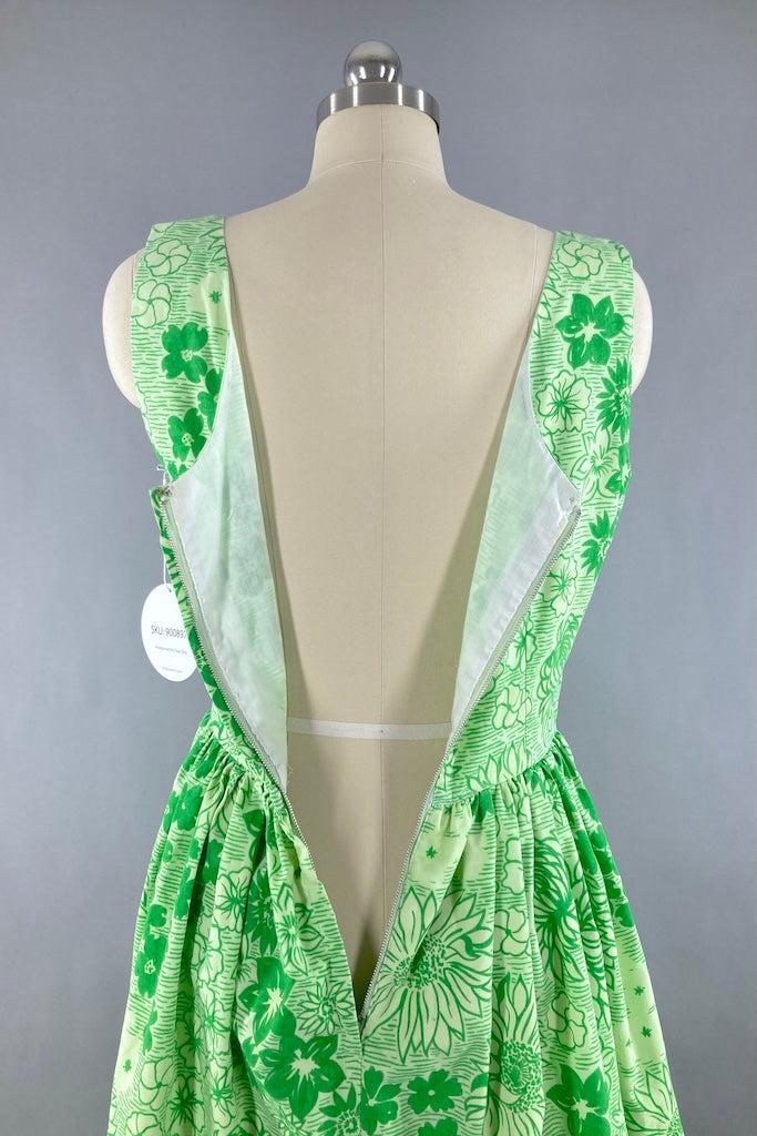 Vintage Preppy 60s Sun Dress-ThisBlueBird