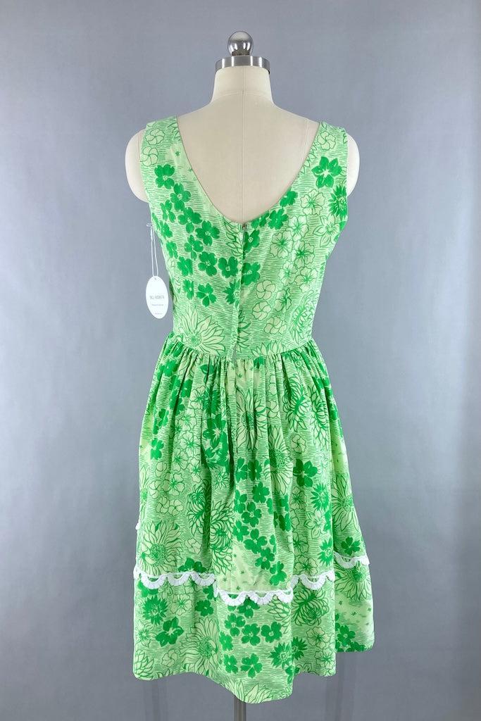 Vintage Preppy 60s Sun Dress-ThisBlueBird