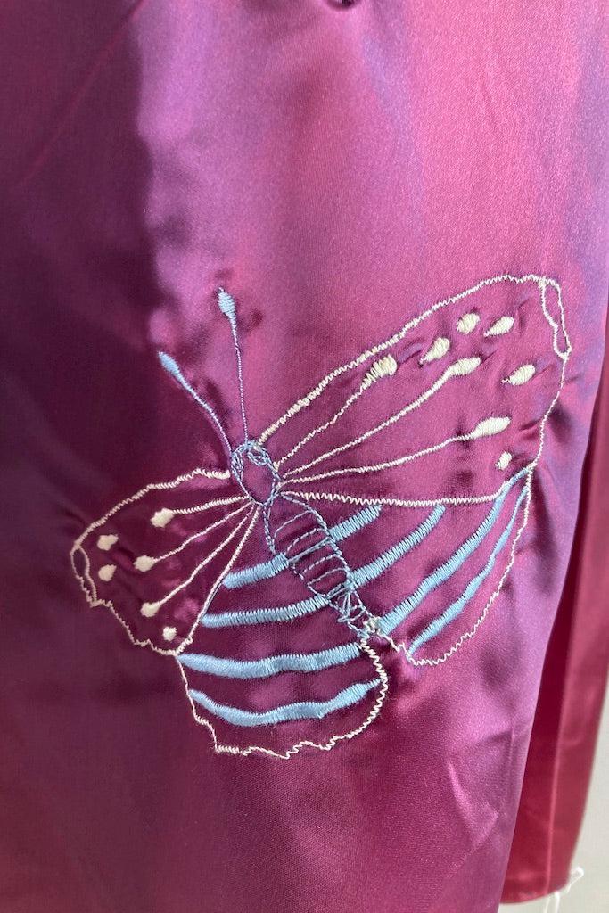 Vintage Reversible Embroidered Cape-ThisBlueBird