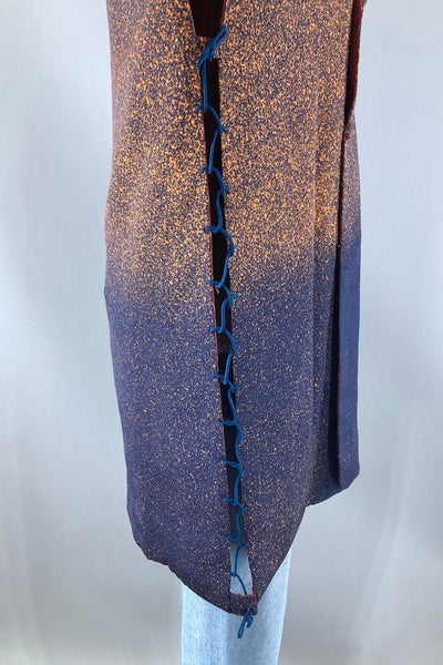 Vintage Reversible Silk Kimono Jacket-ThisBlueBird