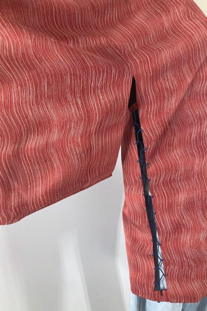 Vintage Reversible Silk Kimono Jacket-ThisBlueBird