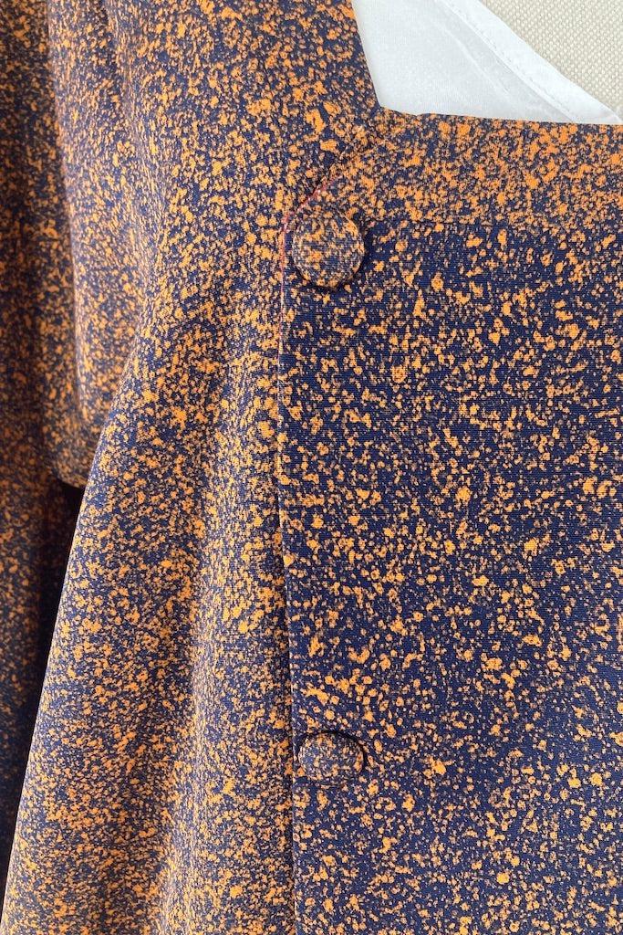 Vintage Reversible Silk Kimono Jacket-ThisBlueBird