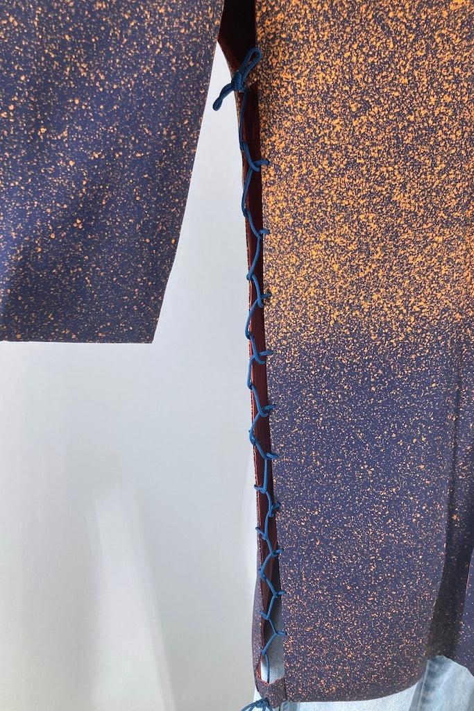 Vintage Reversible Silk Kimono Jacket-ThisBlueBird