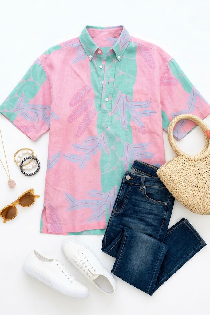 Vintage Reyn Spooner Hawaiian Shirt-ThisBlueBird