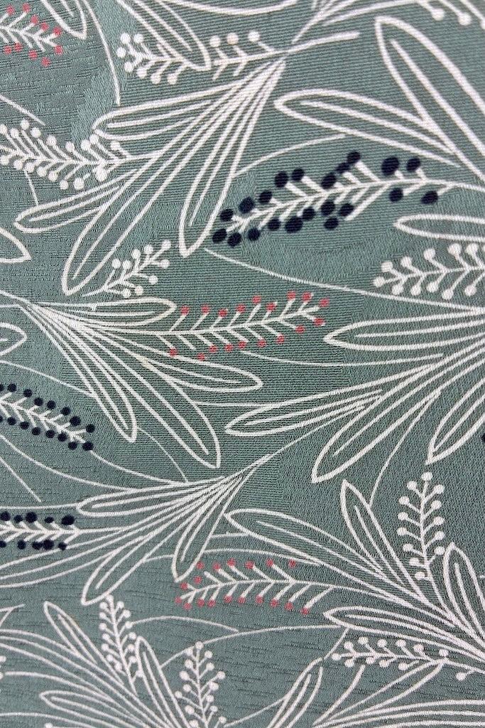 Vintage Sage Green Silk Kimono-ThisBlueBird