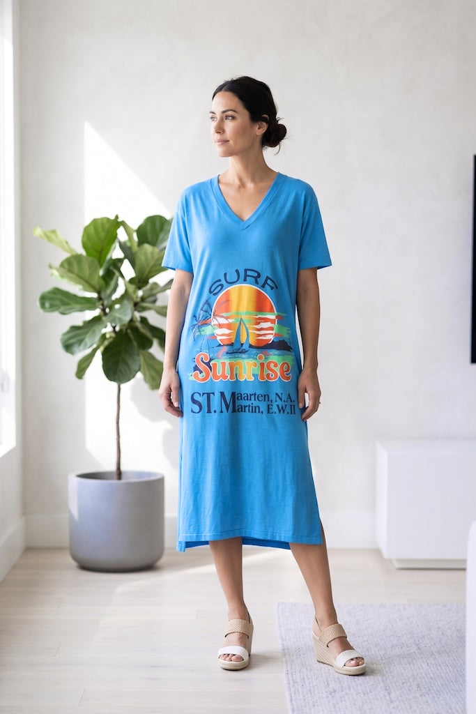 Vintage Saint Martin Beach Dress-ThisBlueBird