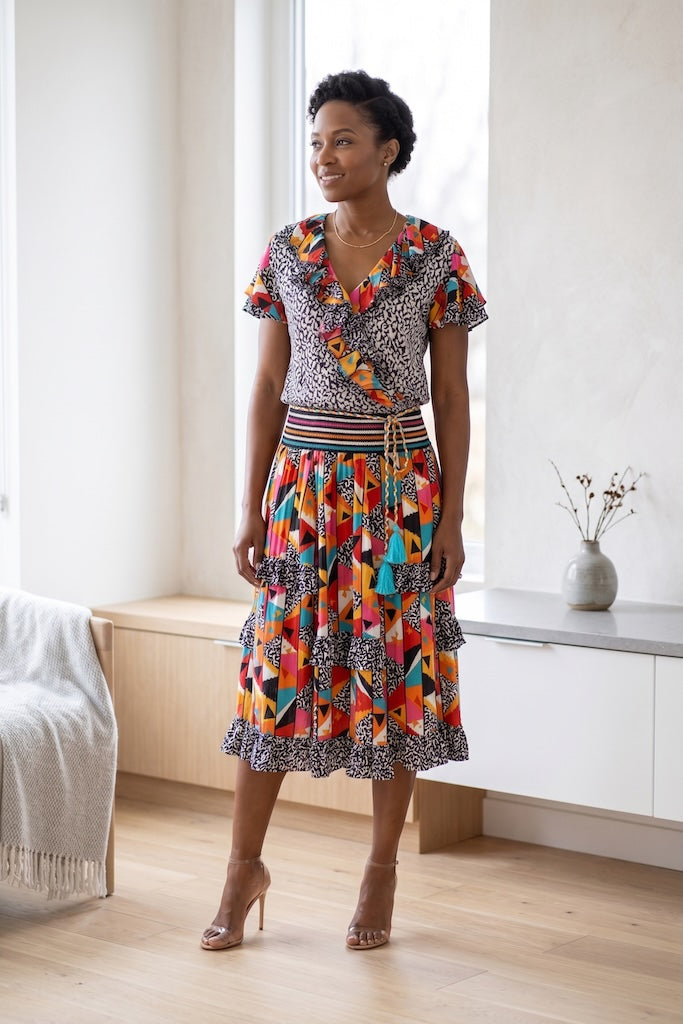 Vintage Sweater &amp; Skirt Set-ThisBlueBird