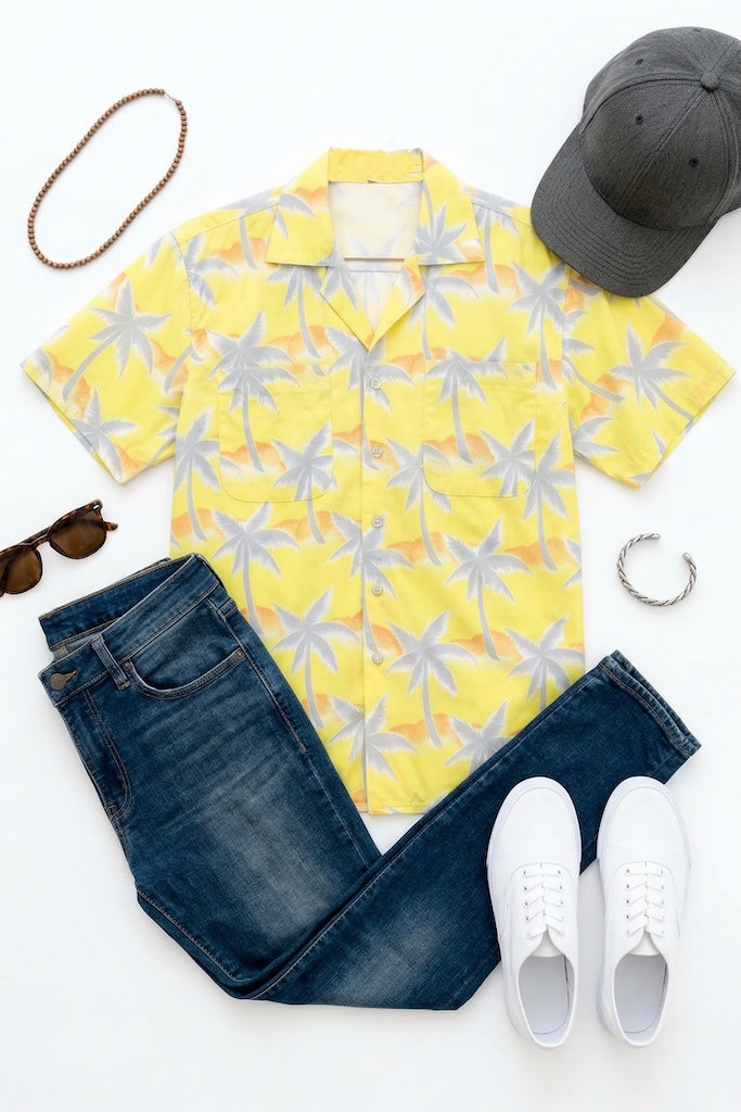 Vintage Tropicana Hawaiian Print Shirt-ThisBlueBird