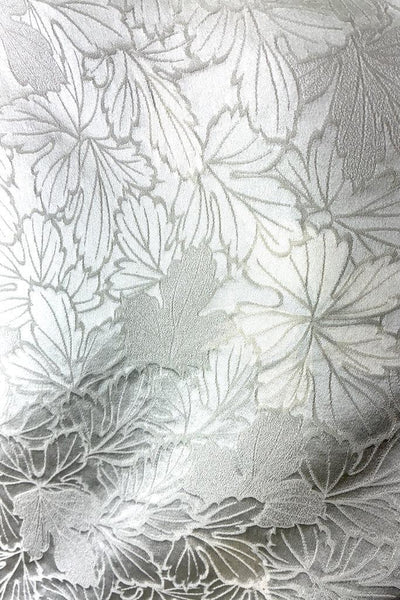 Vintage White Silk Kimono Robe-ThisBlueBird