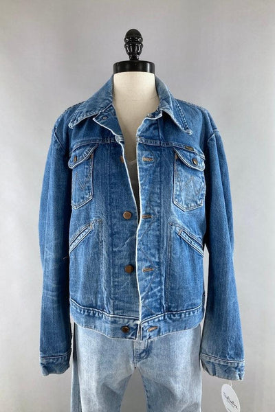 Vintage Wrangler Jean Jacket-ThisBlueBird