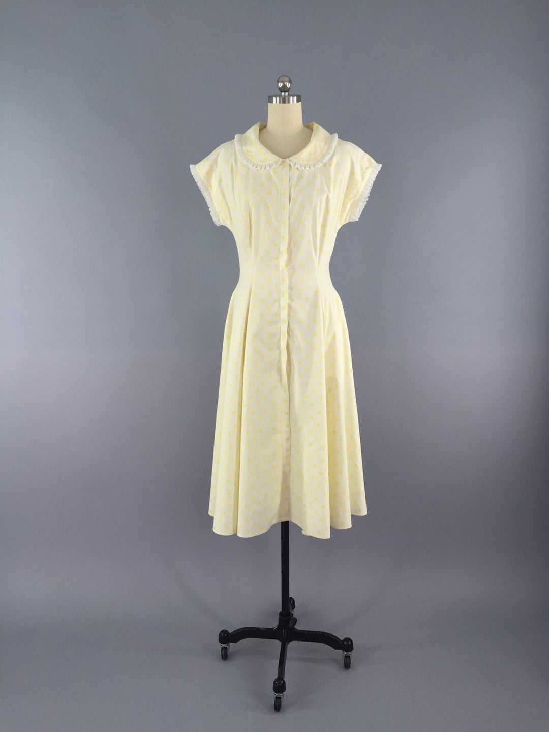 Vintage 1950s Day Dress ThisBlueBird Vintage 1950s Day Dress ThisBlueBird