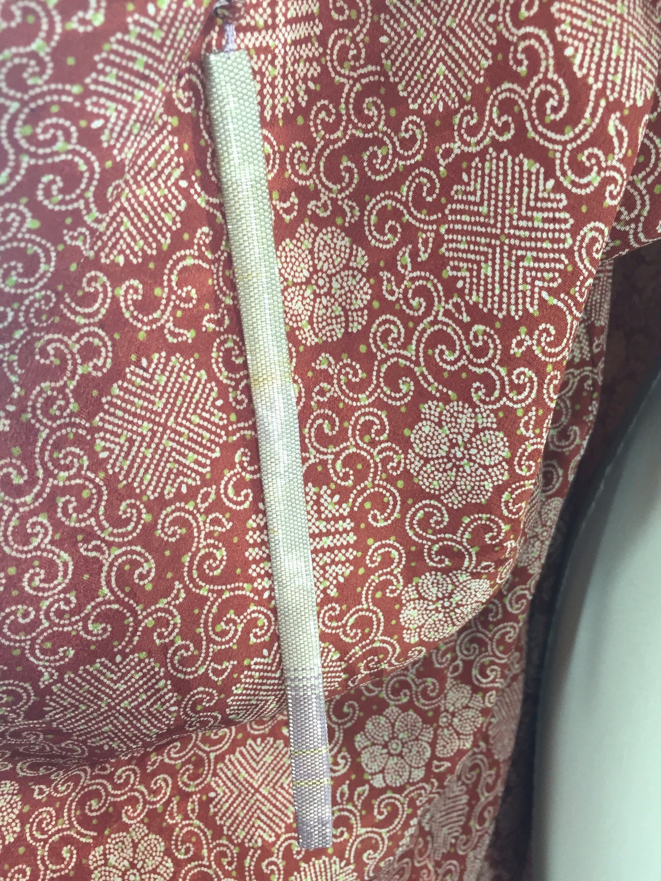 Vintage Bloom Linen Kimono Jacket – Patchwork Wrap Cardigan