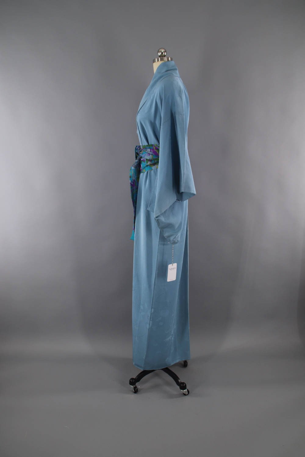 1950s Vintage Silk Kimono Robe / French Blue – ThisBlueBird