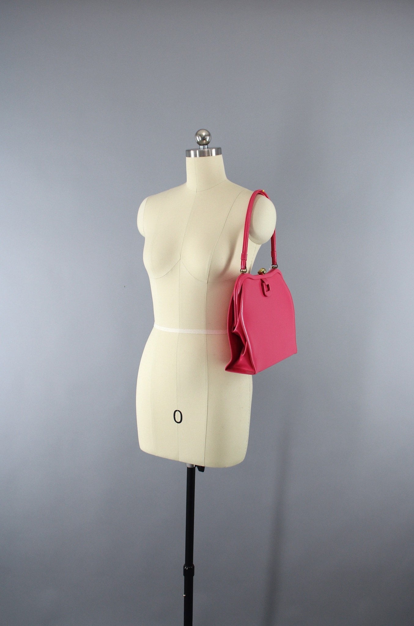 1960s Vintage Mod Pink Frame Purse Handbag by Theodor California - ThisBlueBird