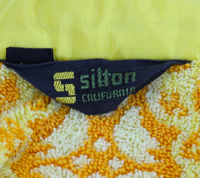 1960s Vintage Silton California Surfing Jacket / Orange Terry Cloth - ThisBlueBird
