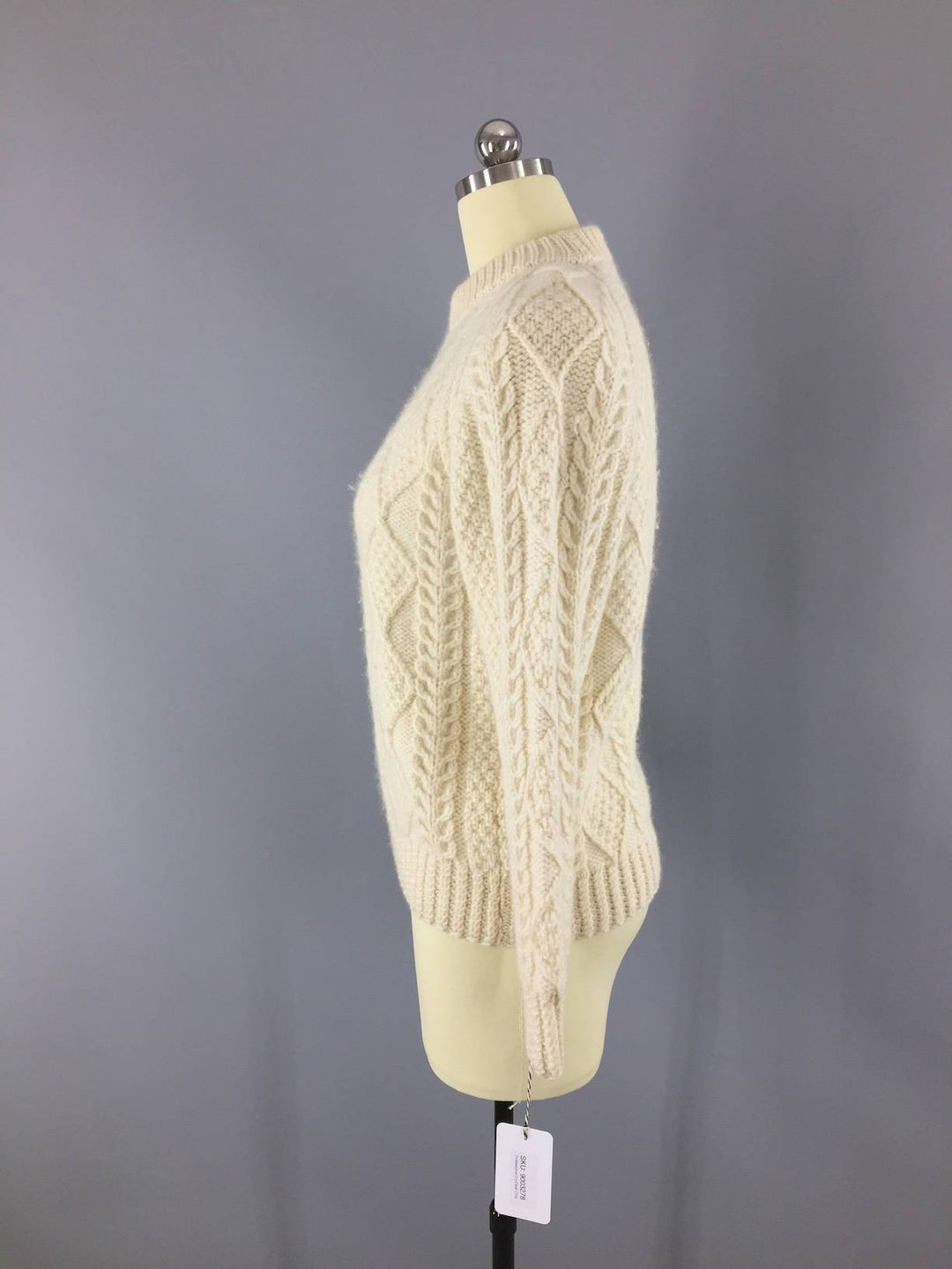 1960s Vintage Wool Sweater / Saks Fifth Avenue / Northern Ireland
