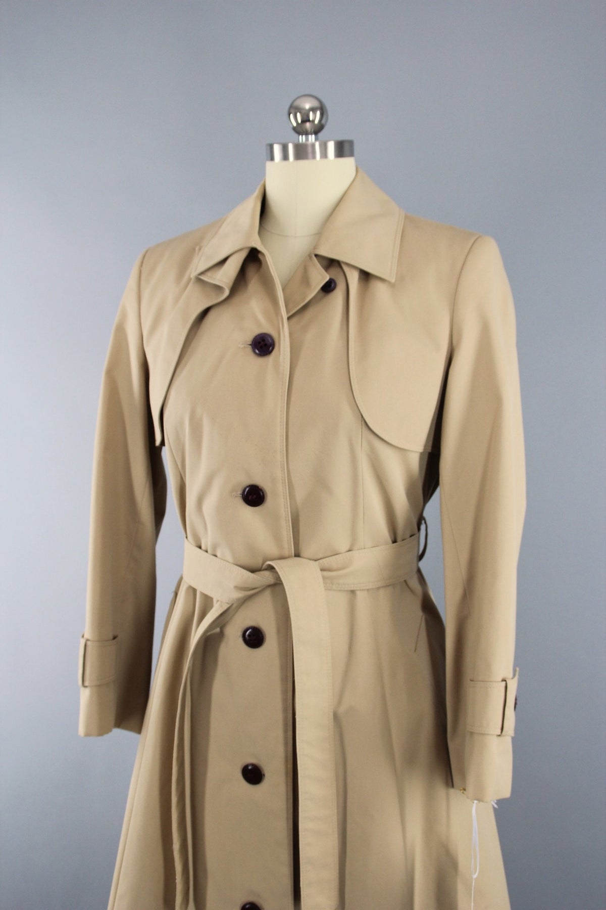 1980s Vintage Etienne Aigner Trench Coat – ThisBlueBird