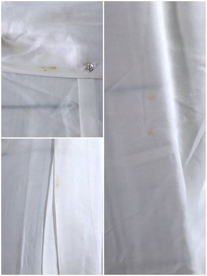 Vintage White Silk Kimono Robe ThisBlueBird