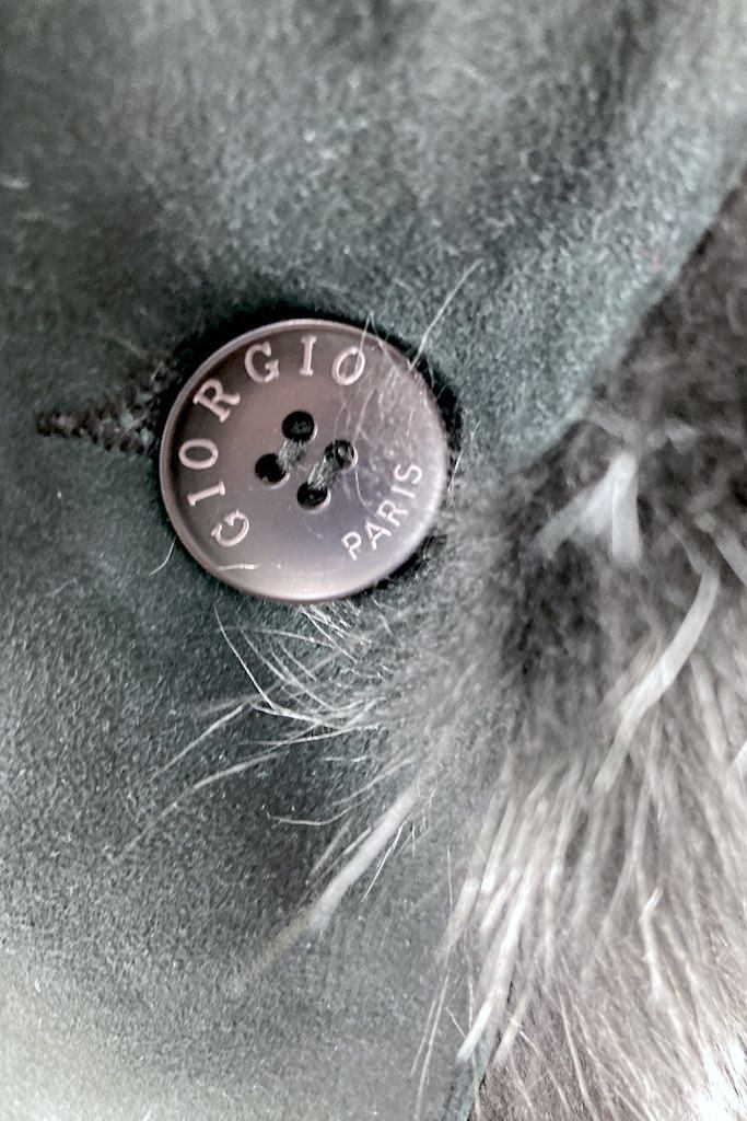 Giorgio Paris Shearling Fur Coat-ThisBlueBird - Modern Vintage
