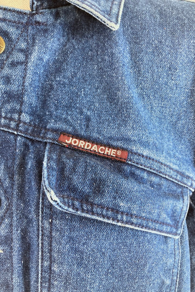 Vintage 80s Jordache Jean Jacket-ThisBlueBird