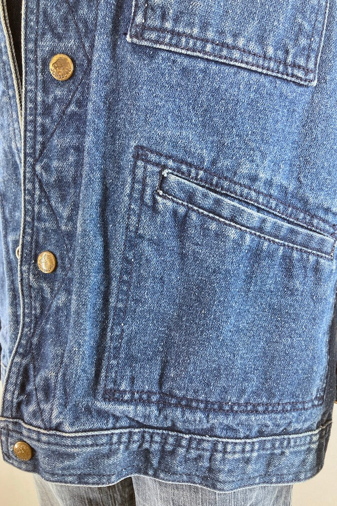 Vintage 80s Jordache Jean Jacket-ThisBlueBird