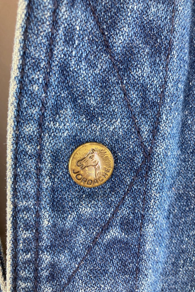 Vintage 80s Jordache Jean Jacket-ThisBlueBird