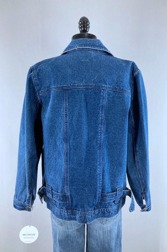 Vintage 80s Jordache Jean Jacket-ThisBlueBird