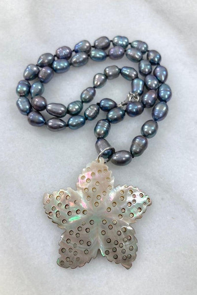 Pearl Starfish Necklace-ThisBlueBird
