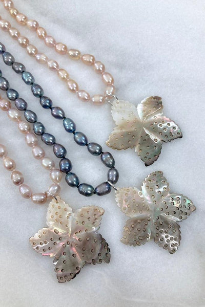 Pearl Starfish Necklace-ThisBlueBird