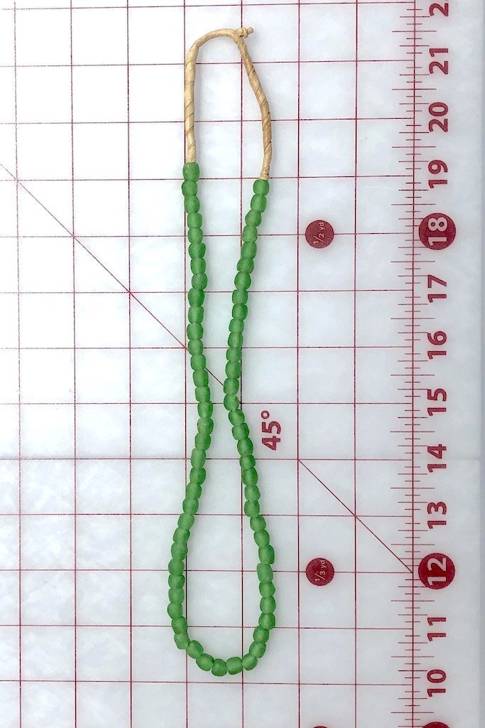 Recycled Glass Beads - Kelly Green-ThisBlueBird - Modern Vintage