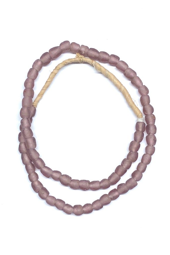 Recycled Glass Beads - Purple-ThisBlueBird - Modern Vintage