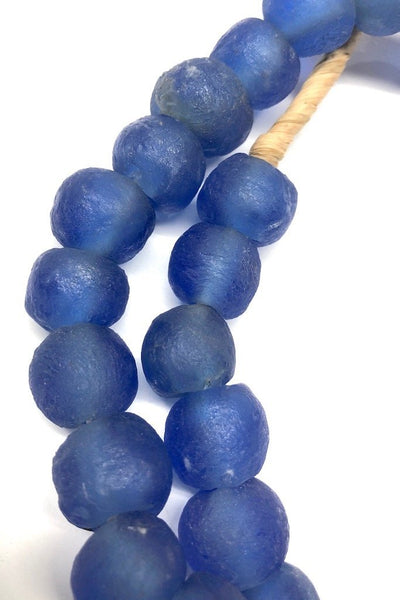 Recycled Glass Beads - Royal Blue-ThisBlueBird - Modern Vintage