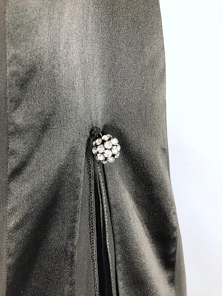 Vintage 1920s 1930s Silk Dress with Matching Vest - ThisBlueBird