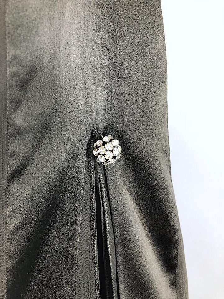 Vintage 1920s 1930s Silk Dress with Matching Vest - ThisBlueBird