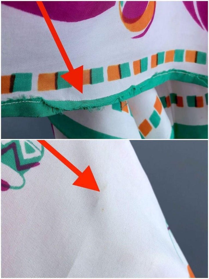 Vintage 1940s Mexican Novelty Print Scarf-ThisBlueBird - Modern Vintage