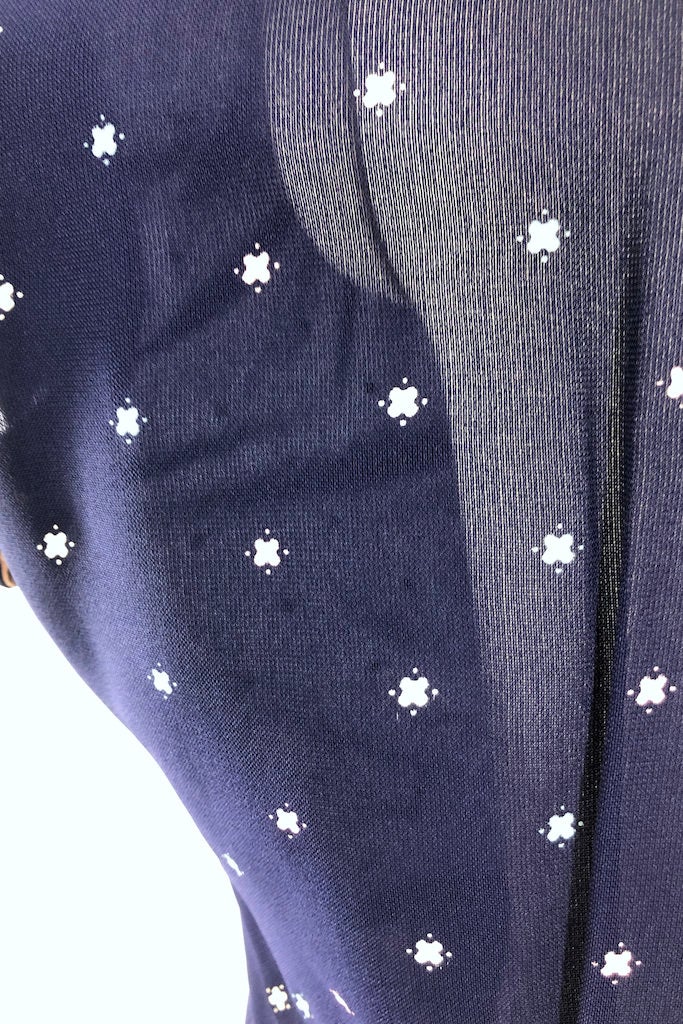 Vintage 1950s Navy Day Dress-ThisBlueBird