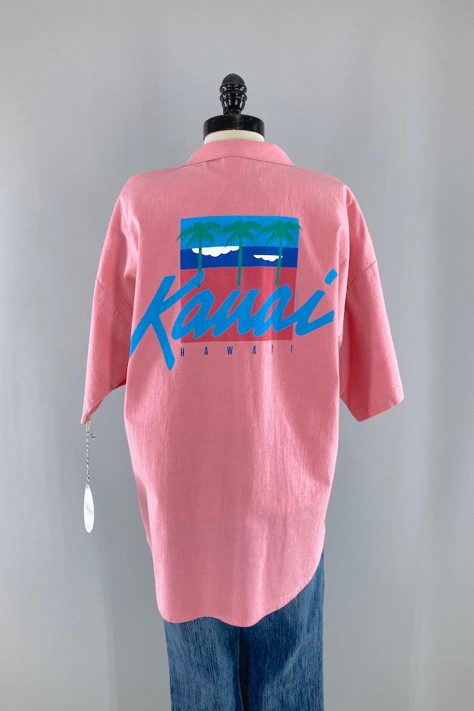 Vintage 1980s Kauai Hawaiian Shirt-ThisBlueBird