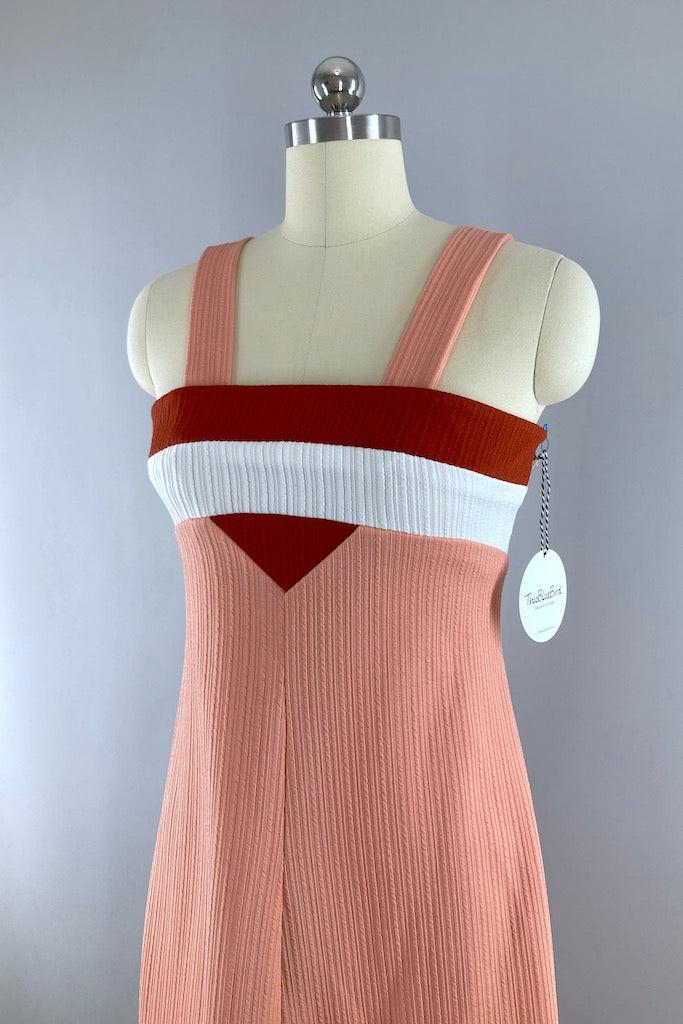 Vintage 70s Maxi Sundress-ThisBlueBird