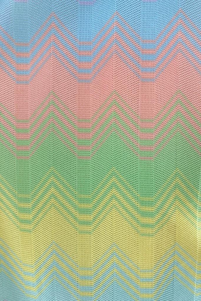 Vintage 70s Pastel Rainbow Top-ThisBlueBird
