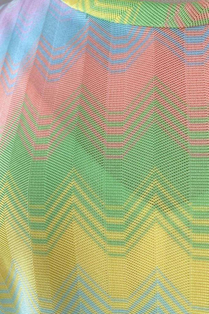 Vintage 70s Pastel Rainbow Top-ThisBlueBird
